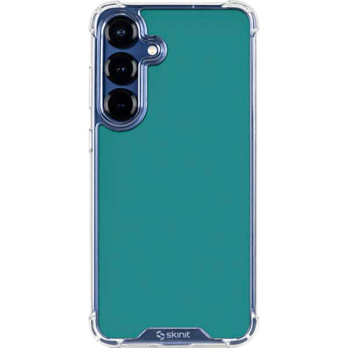 Teal Galaxy S25 Clear Case